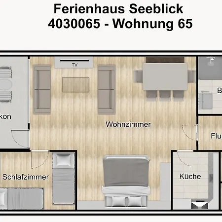 Apartment Seeblick 65 *